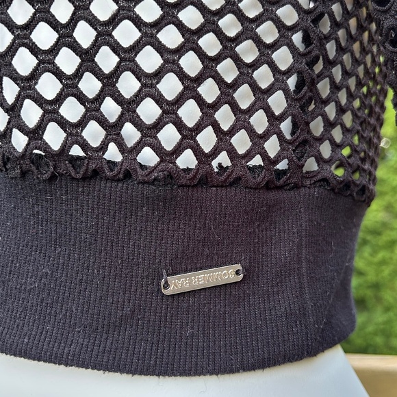 Sommer Ray⎪Fishnet Cropped Hoodie - Picture 5 of 6